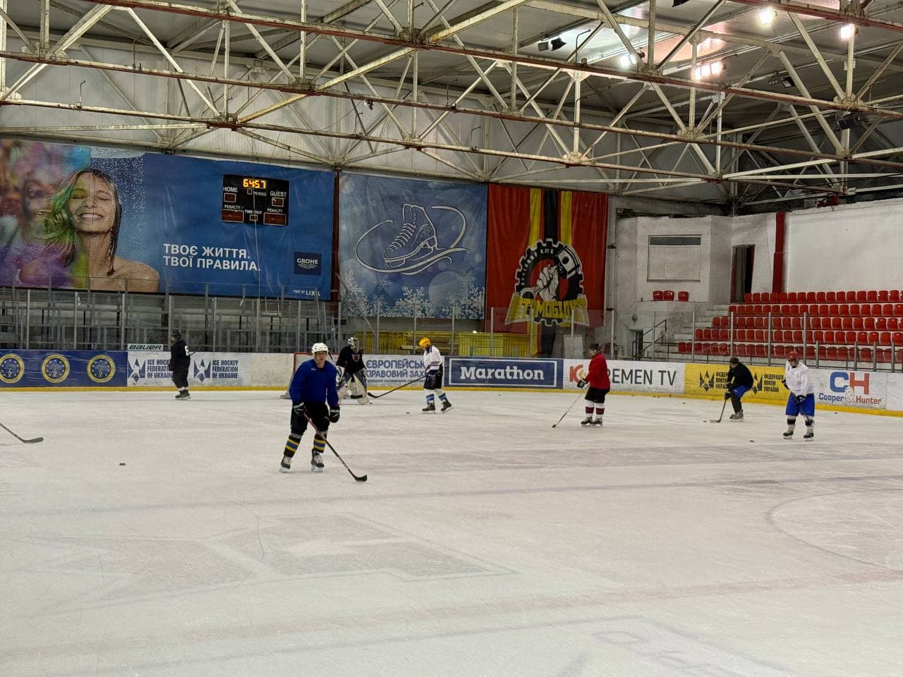тренування хокею для початківців у Києві школа Старт